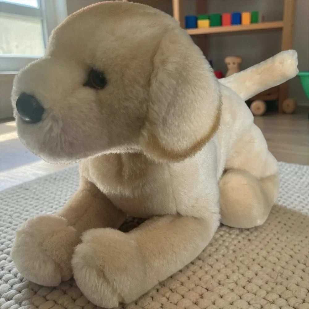 Douglas Cuddle Toys Yellow Lab Labrador Retriever Puppy Plush Dog 14